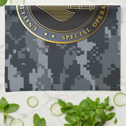 USSOCOM-Symbol Geschirrtuch (Gefaltet)