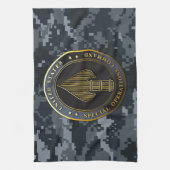 USSOCOM-Symbol Geschirrtuch (Vertikal)