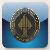 USSOCOM-Symbol Getränkeuntersetzer (Vorderseite)
