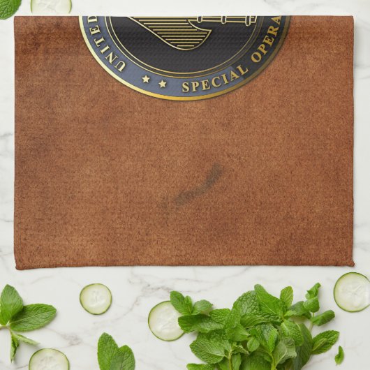 USSOCOM-Symbol Küchentuch (Gefaltet)