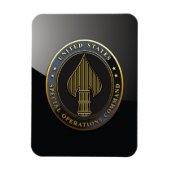 USSOCOM-Symbol Magnet (Vertikal)