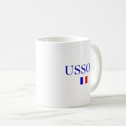 USSON Frankreich Kaffeetasse (VorderseiteRechts)