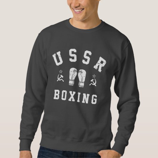 USSR-Boxing Sweatshirt (Vorderseite)
