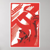 USSR CCCP Cold War Soviet Union Propaganda Posters Poster (Vorne)