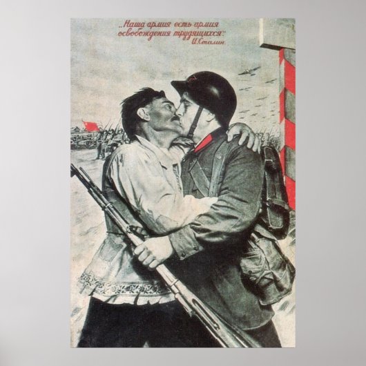 USSR CCCP Cold War Soviet Union Propaganda Posters Poster (Vorne)