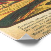 USSR CCCP Cold War Soviet Union Propaganda Posters Poster (Ecke)