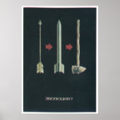 USSR CCCP Cold War Soviet Union Propaganda Posters Poster (Vorne)