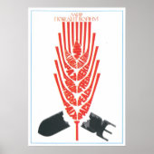 USSR CCCP Cold War Soviet Union Propaganda Posters Poster (Vorne)