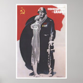 USSR CCCP Cold War Soviet Union Propaganda Posters Poster (Vorne)