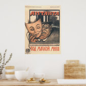 USSR CCCP Cold War Soviet Union Propaganda Posters Poster (Küche)