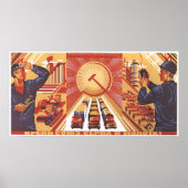 USSR CCCP Cold War Soviet Union Propaganda Posters Poster (Vorne)