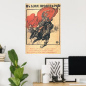 USSR CCCP Cold War Soviet Union Propaganda Posters Poster (Heimbüro)