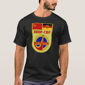 USSR-DDR Soyuz 31 Interkosmos Auftrag-Flecken T-Shirt