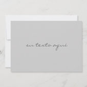 Usted estas envitado (Rückseite)