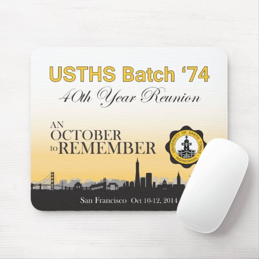 USTHS Reihe '74 Mousepad (Mit Mouse)