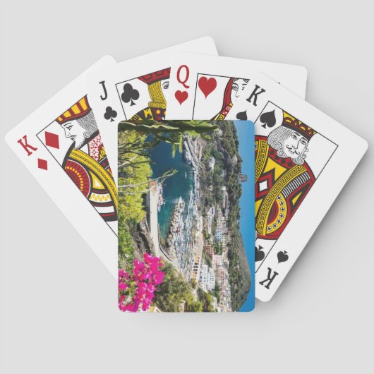 Ustica, Sizilien Spielkarten (Rückseite)