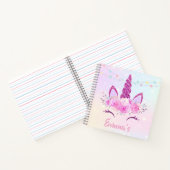 Ustom Unicorn Sketchbook for Kids  Notizblock (Innenseite)