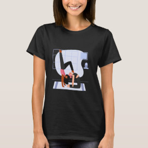 Ustrasana Kamel-Pose Yoga wirklich mögen T-Shirt