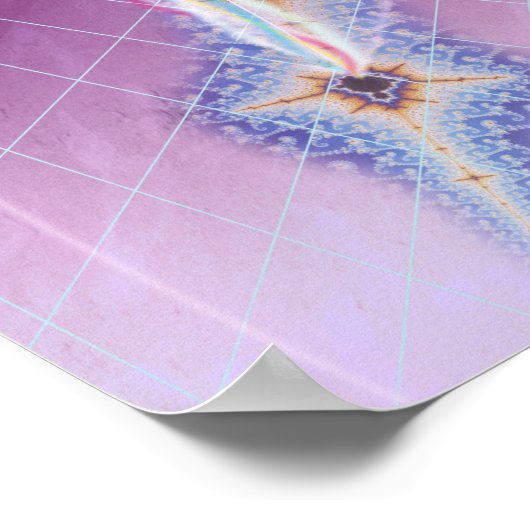 Ustrasana Visualisierung Poster (Ecke)