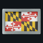 Usu-Staat-Maryland Rechteckige Gürtelschnalle<br><div class="desc">Usu-Staat-Maryland</div>