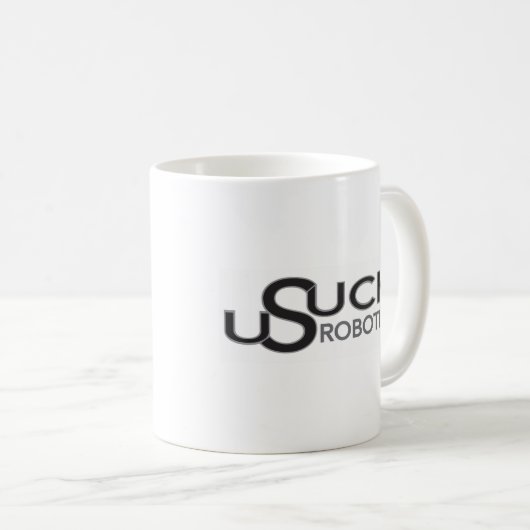 uSuck Robotik Kaffeetasse (VorderseiteRechts)