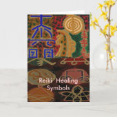 USUI REIKI Symbole Karte (Gelbe Blume)