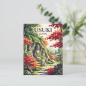 Usuki Japan Postkarte (Stehend Vorderseite)