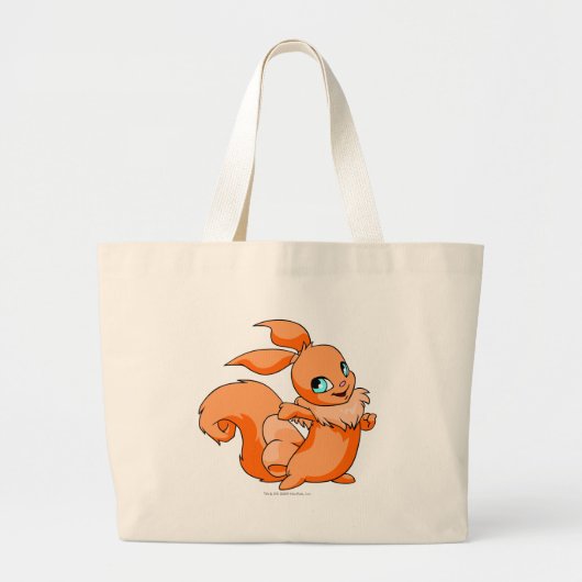 Usul Orange Jumbo Stoffbeutel (Vorne)