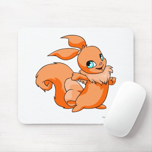 Usul Orange Mousepad (Mit Mouse)