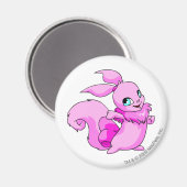 Usul Pink Magnet (Vorderseite/Rückseite)