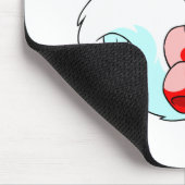 Usul Weiß Mousepad (Ecke)