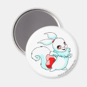 Usul White Magnet (Vorderseite/Rückseite)