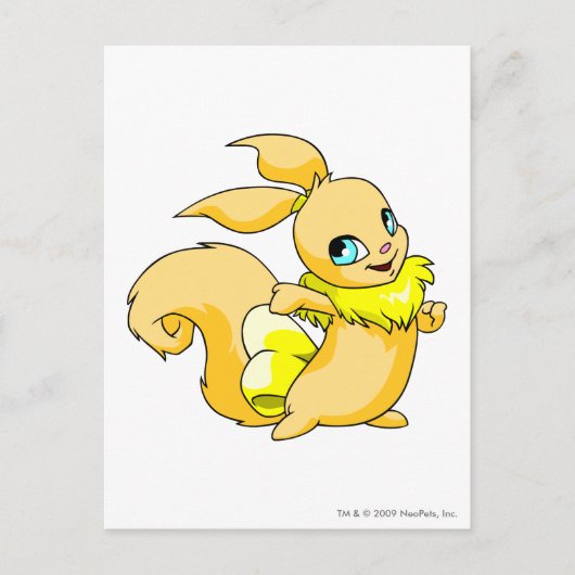 Usul Yellow Postkarte (Vorderseite)