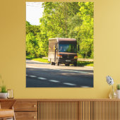 USV in Bewegung Leinwanddruck (Insitu (Wohnzimmer))