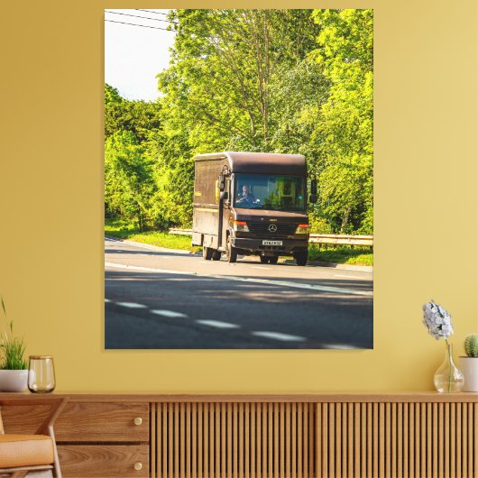 USV in Bewegung Leinwanddruck (Insitu (Wohnzimmer))