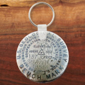 USW-Erhebungsmarker Schlüsselanhänger (Vorderseite)