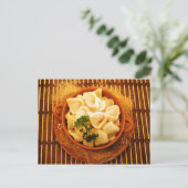 Uszka - Polnische Knödel Postkarte (Stehend Vorderseite)