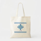 UTA Snowflake Tote Tragetasche (Vorne)