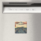 Utagawa Ando Hiroshige - Suruga-Cho Magnet (In Situ (Geschirrspüler))
