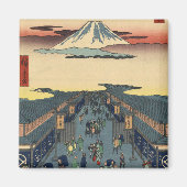 Utagawa Ando Hiroshige - Suruga-Cho Magnet (Vorne)