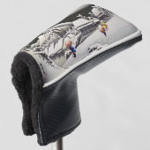 Utagawa Hiroshige - Abend Snow bei Kanbara Golf Headcover (3/4 Vorderseite)