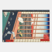 Utagawa Hiroshige - Felder in Asakusa - Rice Geschenkpapier Set (Vorderseite 2)
