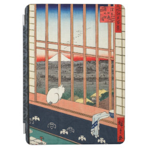 Utagawa Hiroshige - Felder in Asakusa - Rice iPad Air Hülle