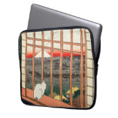 Utagawa Hiroshige - Felder in Asakusa - Rice Laptopschutzhülle (Vorderseite Links)