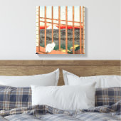 Utagawa Hiroshige - Felder in Asakusa - Rice Leinwanddruck (Insitu (Schlafzimmer))