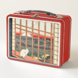 Utagawa Hiroshige - Felder in Asakusa - Rice Metall Brotdose