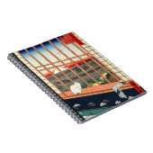 Utagawa Hiroshige - Felder in Asakusa - Rice Notizblock (Rechte Seite)