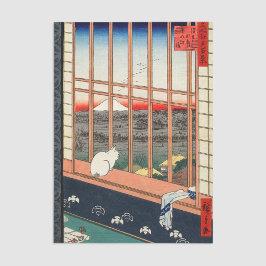 Utagawa Hiroshige - Felder in Asakusa - Rice Seidenpapier