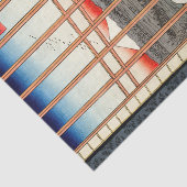 Utagawa Hiroshige - Felder in Asakusa - Rice Seidenpapier (Ausschnitt)