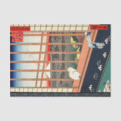 Utagawa Hiroshige - Felder in Asakusa - Rice Seidenpapier (Vorderseite)